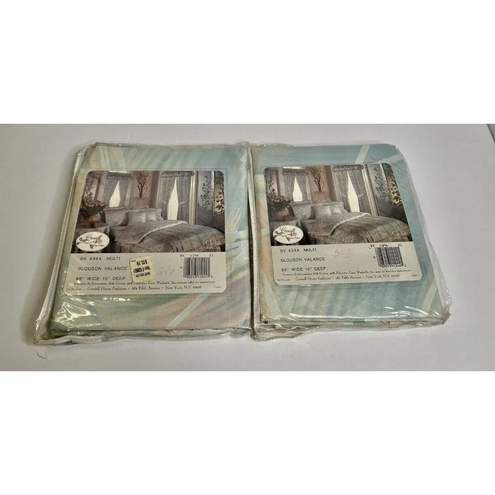 Croscill Home Fashions Blouson‎ Valance 88” Wide x 15